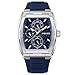 Produktbild Police Watches Creed Herren-Armbanduhr mit blauem Silikonarmband PEWJQ0004502, Blau, Blau