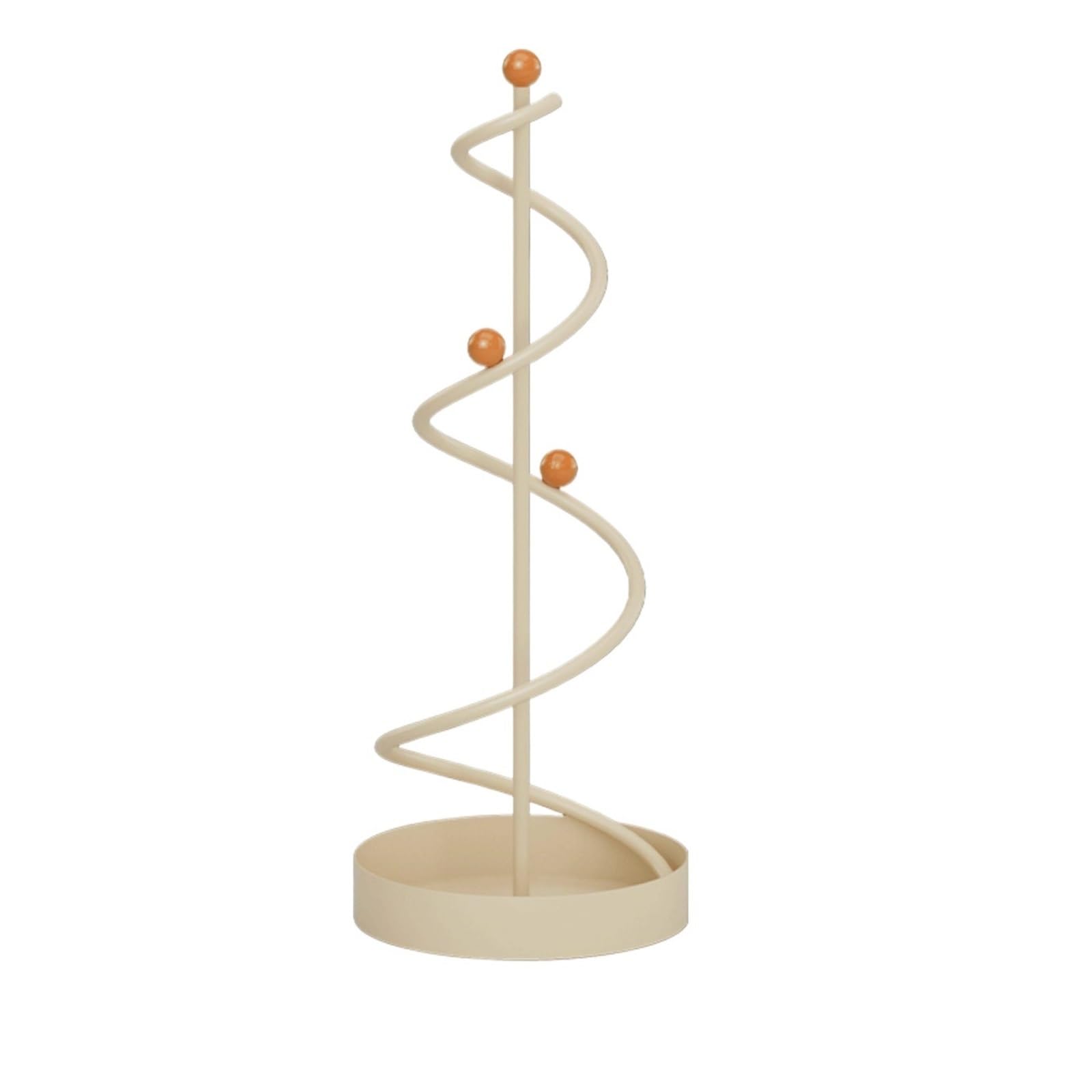 LJHFG63KUYT Schirmständer Umbrella Storage Rack: Compact Entryway Drainage Rack For Home Use,A Stylish Wrought-Iron Holder Umbrella Holder(White)