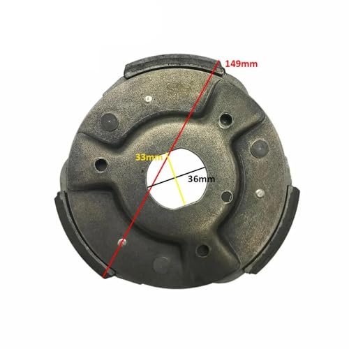 Soporte de embrague para solucionar tirones en motores de 300 CC D300 3