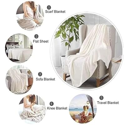 Kuscheldecken XL 130x150 cm Weich Flauschig Goldenes Schmetterlingsmuster Flanell Fleecedecke, Retro Beige Kuscheldecke Warm TV Sofadecke Tagesdecke Kinderdecken, Wohndecke Für Bett – Bild 6