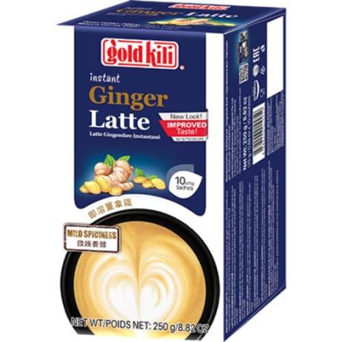 GOLD KILI - Latte instantáneo de jengibre - Multipack (24 x 10 x 25 g)