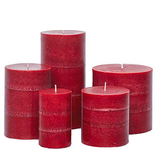 Wicks N More Red Hot Cinnamon Scented Candles, 3X4 Pillar #TOP1