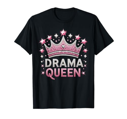 Drama Queen Funny Theatre Actress Thespian Gift T-Shirt