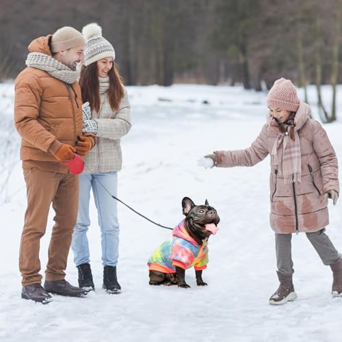 Image of BEAUTYZOO Tie Dye Dog Hoodie Sweaters for Small Medium Size Dogs Girls Boys- Premium Quality, Ultra Soft, Superior Comfort Fit,Breathable Fleece Hooded Sweatshirt- Cold Weather Pet Clothes Winter Coat