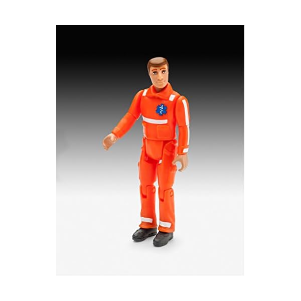 Revell Junior Kit 824 Rettungswagen mit Spielfigur Bauen-Schrauben-Spielen für Kinder ab 4, Mehrfarbig – Bild 7