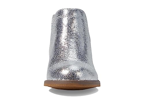 NINA Girl's Olympia (Toddler/Little Kid/Big Kid) Silver Crackle 5 Big Kid M2