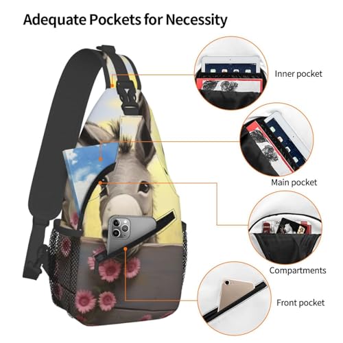 Bolso cruzado para hombre mochila deportiva de hombro miniatura 4