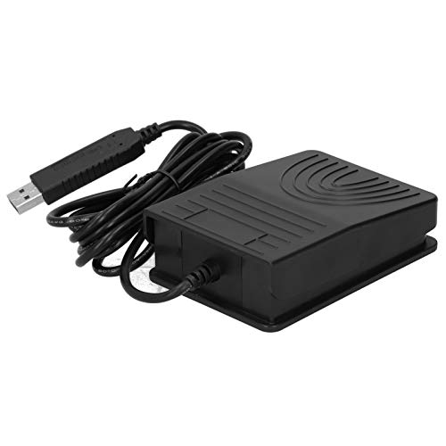 Pedal USB Pedal de controle de jogo portátil Pedal de ação de computador, amplamente utilizado em jo