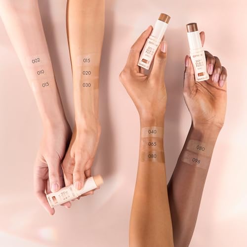 Catrice Soft Glam Filter Stick, Basis, Nr. 010, Nude, weichzeichnend, strahlend, für trockene Haut, für Mischhaut, vegan, ohne Parfüm, ohne Alkohol, ohne Konservierungsstoffe, 1er Pack (9g)