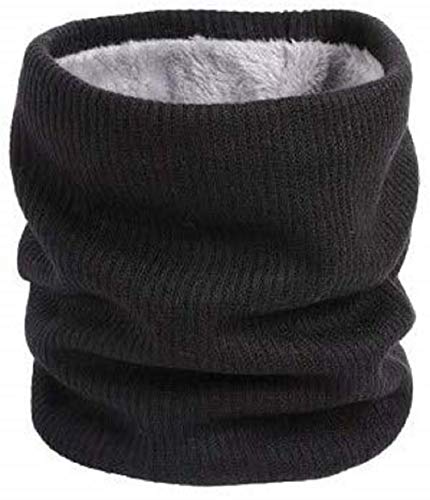 Unisex Strickschal Schlauchschal Winter Thermo Winddicht Fleece Nackenwärmer Winter Outdoor Circle Strickschal Cover