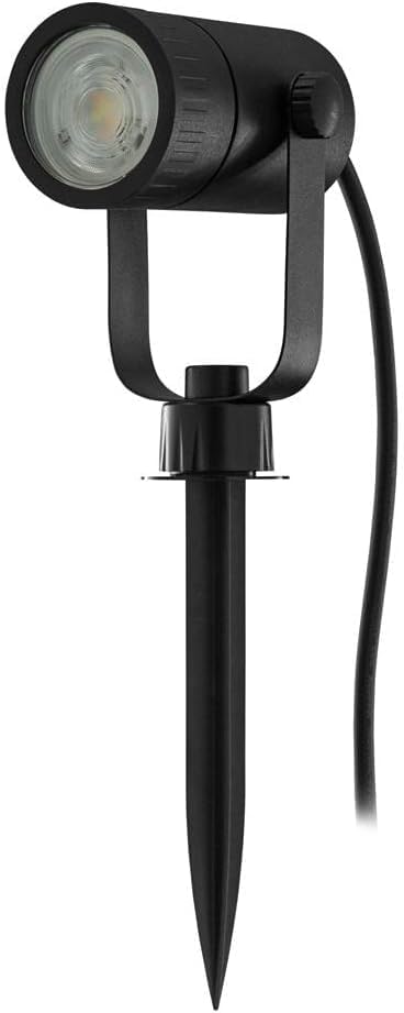 Eglo Spotlight Nema-Z Noir illumine vos soirées d'été sur la terrasse connectée