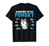pomsky roux Léger, Coupe classique, manche à double couture et ourlet à la base