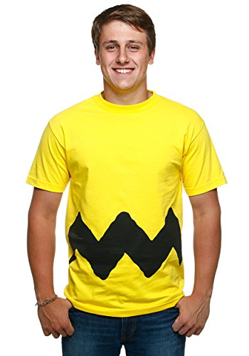Mighty Fine I Am Charlie Brown Mens Shirt Large