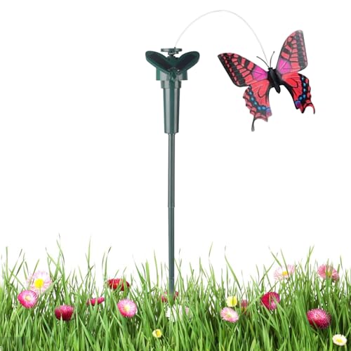 Voladora – ABS 38cm | Solar Simulada | Decoración Vibrante De Jardín | Exterior para Patios, Terrazas, Parterres, Balcones Y Exhibición Decorativa Diaria