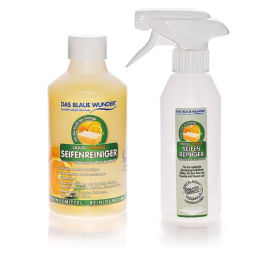 Das Blaue Wunder | Seifenreiniger Liquid Orange| ergiebiges Konzentrat |...