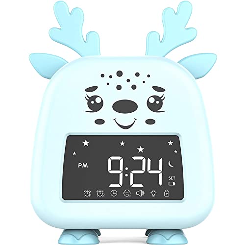 WISOEE KIDS ALARM CLOCK TODDLER ALARM CLOCK CHILDRENS SLEEP TRAINING