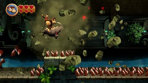 Nintendo Switch Donkey Kong Country Returns HD 2D platformspel met coöp, 80 levels, Rambi neushoorn - Afbeelding 5