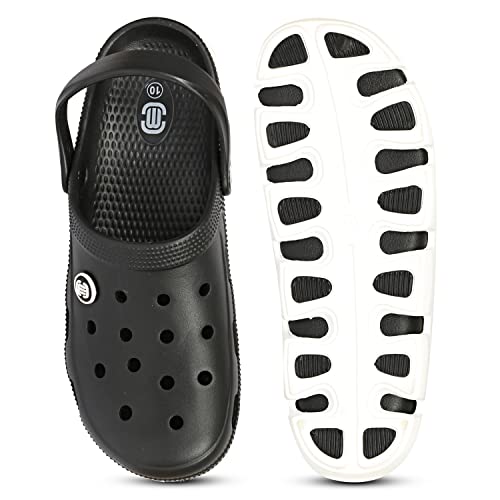 Image of MOZAFIA Leo Mens ANOTAMICAL Cupping Sole | Adjustable Back Strap Sandal to Slider | Ultra Light and Highly Flexible EVA Sandals | Clogs for Casual WEAR|Beige