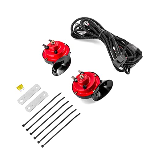 WeiSen 2 Pack UTV/ATV 12V Horn Kit with Rocker Switch Waterproof Compatible with Polaris RZR Ranger Maverick X3 Pioneer Talon Rhino Teryx Wildcat by WeiSen - Image 9
