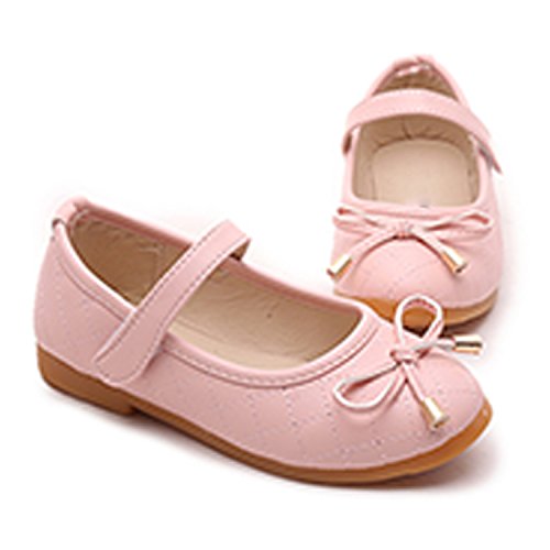 Evelin LEE Little Baby Girls Mary Jane Shoes PU Leather Anti-clip Shoes Flat3
