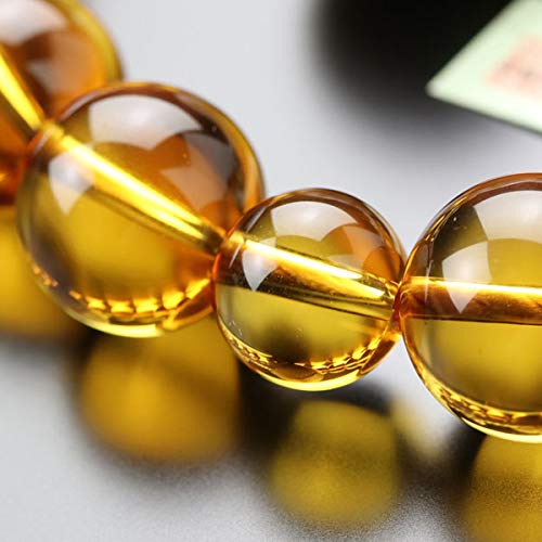 北京ガラスと黄水晶念珠 北京ガラスと黄水晶念珠