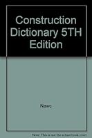 Construction Dictionary 5TH Edition B0022AIY2W Book Cover