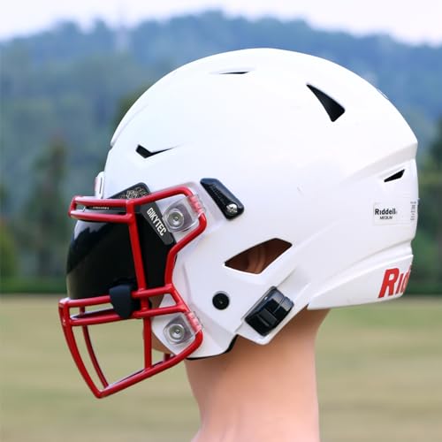 Image of Football helmet visor Anti-Fog Scratch Resistant Used for riddell speed flex helmet - Football for Youth & Adult