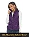 YESLIFE 2025 Purple Women's Outwear Quilted Vest With One Inside Pocket, Stand Collar Lightweight Padded Gilet for Women XXL
