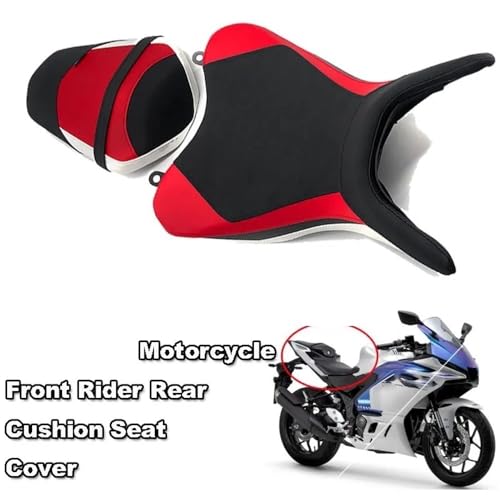 Asiento almohadilla trasera impermeable y delantera con fundas de cojín 2