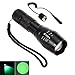 WINDFIRE Green Predator Light 300 Yards Tactical LED Flashlight Zoomable, Coyote Hog Fox Varmint Hunting Flashlights Kits with Pressure Switch, Scope Mount
