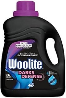 Woolite Darks Defense Liquid Laundry Detergent, 66 Loads, 100 Fl Oz, HE & Regular Washers, Packaging May Vary