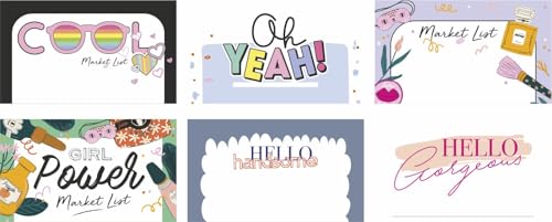 Image of Amazon Brand - Solimo To Do List Notepads, 4 inch X 5.25 inch Tear Off Block Planner For Office, Home, Work Stationery Supplies, Set Of 6, 50 Pages