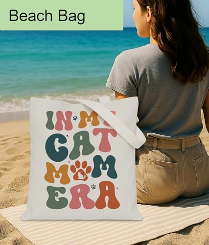 Image of Aesthetic Tote Bag for Women Girls, Stylish Tote Bag for Friends Besties Coworker
