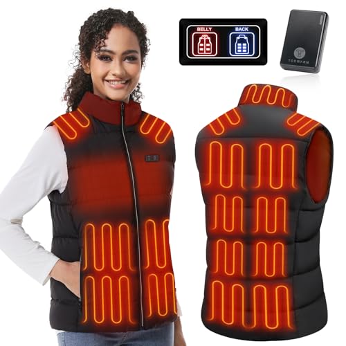 Todwarm M26 ELECTRIC VEST FOR WOMEN 15 Heated Zones Heated Vest For Women cover