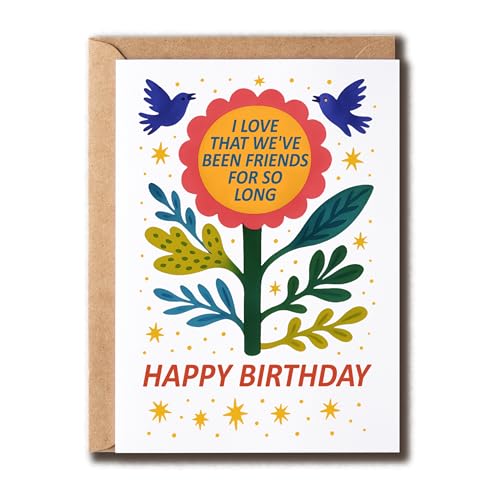 KoKi9xxGifts I Love That We Been Friends For So Long J[h - Ԃƒ̃J[h - a߂łƂ - eF̈A - Bestie Anniversary