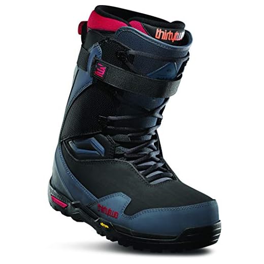 thirtytwo TM-2 XLT Snowboard Boot (Dark Grey/Black/Red, 11.5)