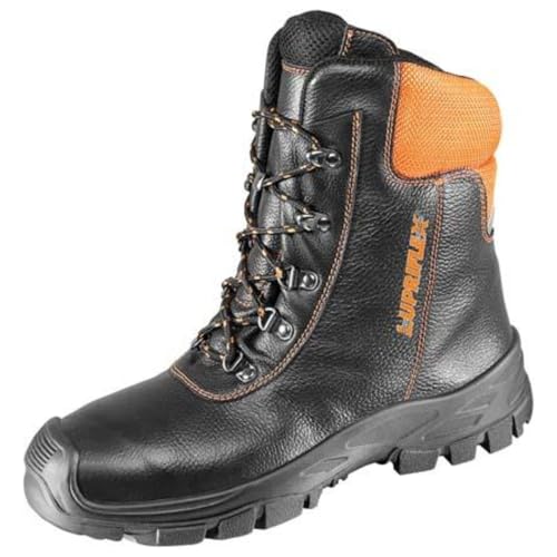 Lupriflex 3-616-48 Eco-Hunter Basic Bottes forestières S3, Noir/orange, Taille 48