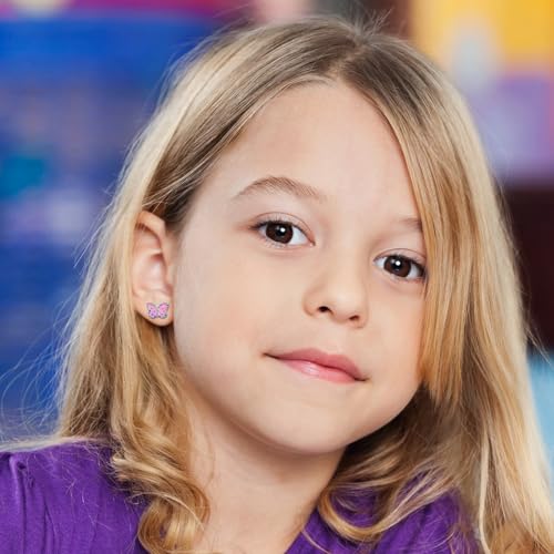 24 Pairs Surgical Steel Flat Back Earrings Set -Secure and Comfortable Screwback Earrings with Diverse Designs, Perfect for Multiple Piercings and Everyday Wear3