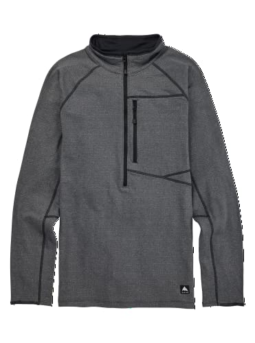 Image of Burton Men's Men's Stockrun Grid Half-zip Fleece
