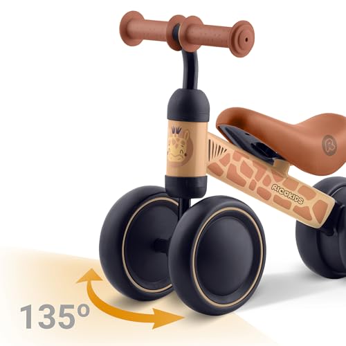 Bicicleta infantil y andador para niños de 1 año ligero con protección de impacto Ricokids 5