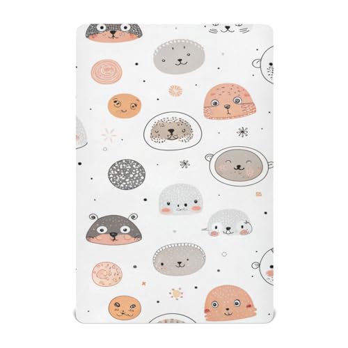 Image of Galaxy Space Crib Sheets, Crib Sheets for Boys Girls, Breathable Soft Standard Toddler Crib Sheet 52 X 28 Inches