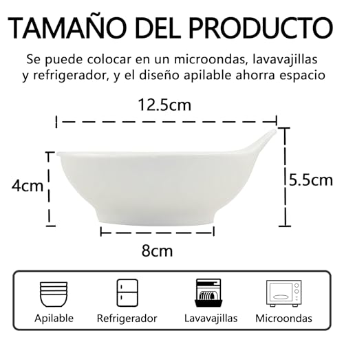 La Mejor Recopilación de Cuencos y platos para aperitivos y salsas - 5 favoritos. 6 Imagen adicional