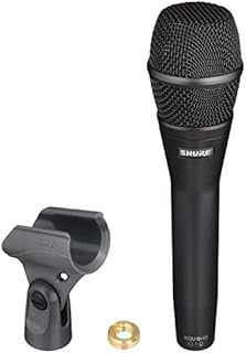 Shure KSM9HS Dual-Diaphragm Condenser Handheld Vocal Microphone, Black