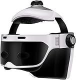 Electric Head Massager, Eye and Neck Massage Helmet with Heating, Kneading, Air Compression, Scratching and Other Functions for Headaches, Stress Relief, Deep Sleep, with 10 Massage Modes