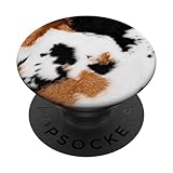 Cow Print Skin Modern Animal - Farm lovers Gift PopSockets PopGrip: Swappable Grip for Phones & Tablets PopSockets Standard PopGrip