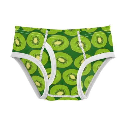 Boys' Exclusive Briefs Toddler Underwear 95% Combed Cotton Boxerbriefs 2T Kiwi Fruit Pattern 75