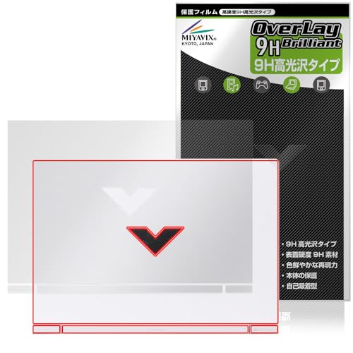 ~rbNX HP Victus 16-r0000 / 16-s0000V[Y V Ή ی tB PET dx 9H  KX̍dx {