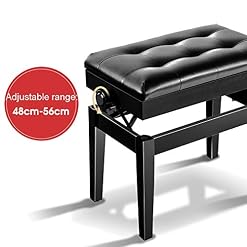 KOIAMVZW Banc de Piano en Cuir, siège de Piano avec Rangement, Tabouret de Piano réglable, siège de Piano Simple, Banc de Clavier Professionnel, Fonction de Rangement de Style Classique - Les Beatles, Paul McCartney, John Lennon, RIngo Starr, George Harrison KOIAMVZW Banc de Piano en Cuir, siège de Piano avec Rangement, Tabouret de Piano réglable, siège de Piano Simple, Banc de Clavier Professionnel, Fonction de Rangement de Style Classique – Image 4