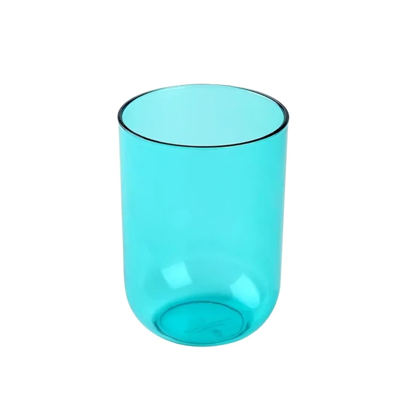 3pcs Tooth Cup Simple Bathroom Wash Toothbrush Toilet Brushing Teeth Mouthwash Plastic For Toothpaste(Blue)