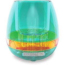 Macetas Inteligentes Amazon WBTY Macetero de música, maceta de plástico inteligente para plantas suculentas, soporte para plantas para decoración del hogar, oficina, regalo, juego de experimentos científicos, juguete musical,